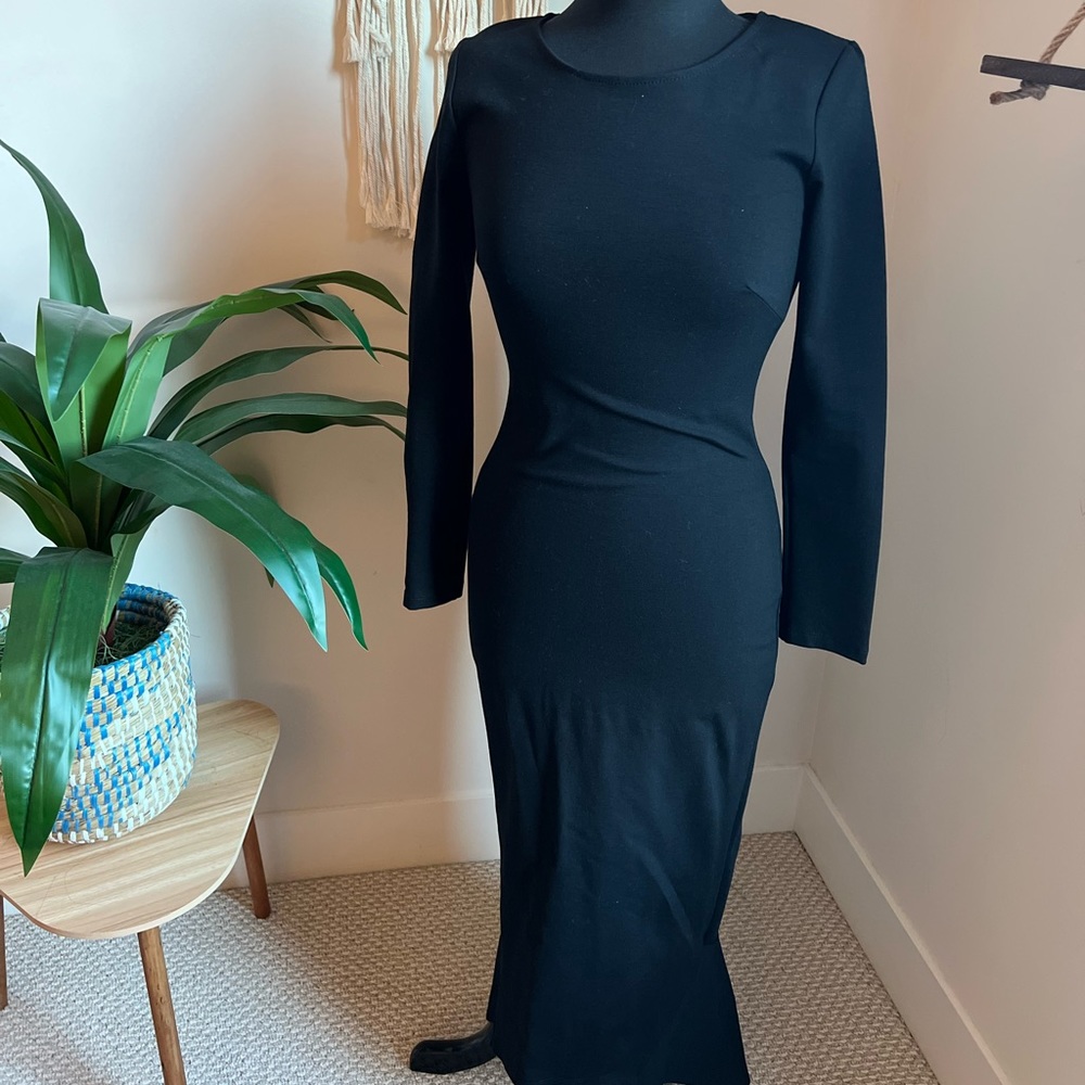 AKIRA Red Label, Black Dress, S